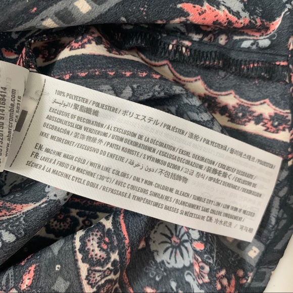 Bohemian Print Embroidered Cross-Back Tank - Picture 5 of 5